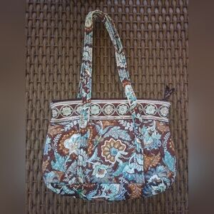 Vera Bradley Java Blue bag/purse - like new. Retired Spring 2006